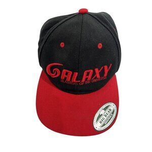 Big Bear ATS Galaxy Snapback Hat in Black Red